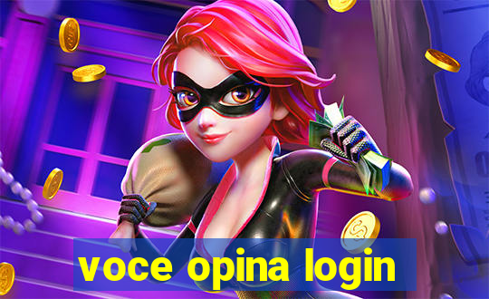 voce opina login